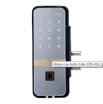 Khóa cửa kính vân tay Yale YDG 413A