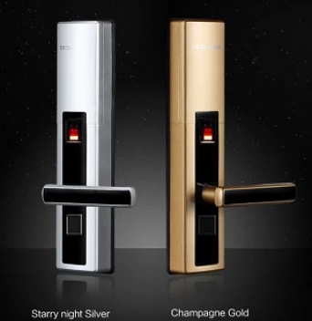 Các mẫu khóa vân tay cho cửa gỗ và cửa sắt chống cháy