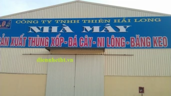 Camera giám sát – Nhà máy Thiên Hải Long – Bắc Giang