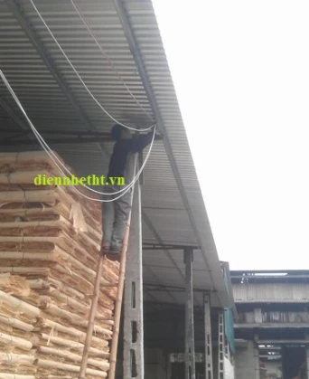 Camera giám sát - Nhà máy sản xuất gỗ - Savi - Ninh Bình