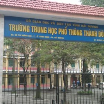 Camera giám sát - Trường THPT Thành Đông - Hải Dương