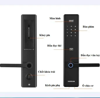 cửa hàng bán khoá cửa vân tay tại đồng nai