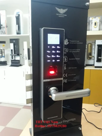 Hình ảnh lắp thực tế khóa Dessmann G800FP và G800FPC