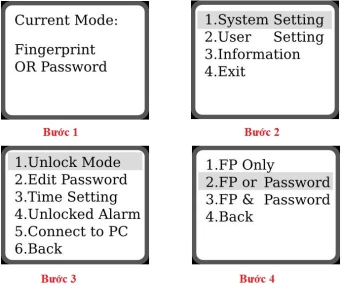 Hướng dẫ sử dụng và cài đặt khóa vân tay Dessmann G810, G8100, S710