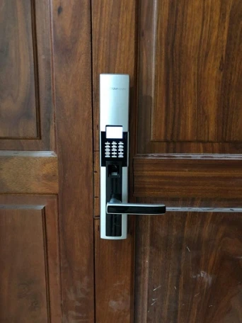Khóa vân tay cho cửa đại sảnh biệt thự cao cấp