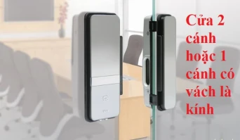 khóa vân tay cửa kính samsung