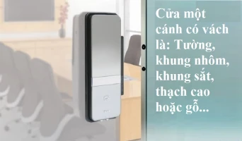 khóa vân tay cửa kính samsung