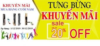 Khuyến mãi mua hàng cuối năm chào đón năm mới 2020