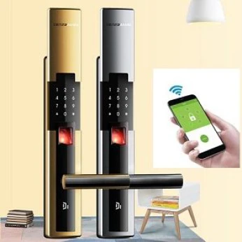 Lắp đặt khóa vân tay cửa nhôm xingfa, cửa nhựa tại Nha Trang