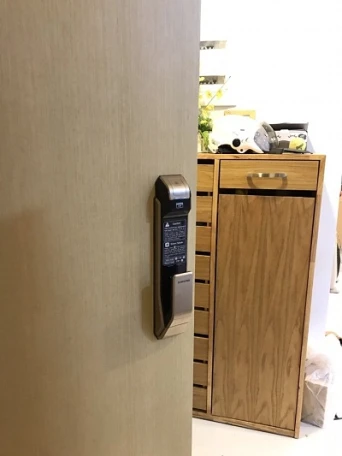 Lắp khóa vân tay Tại Sinrice City - Q7 - HCM