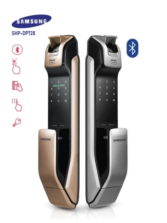 Mẫu khóa cửa điện tử thiết kế sang trọng hiện đại