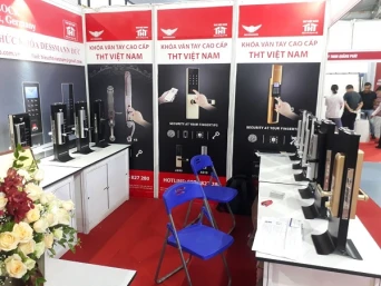 Mua khóa vân tay khuyến mãi đến 20% tại triển lãm Vietbuild lần 2